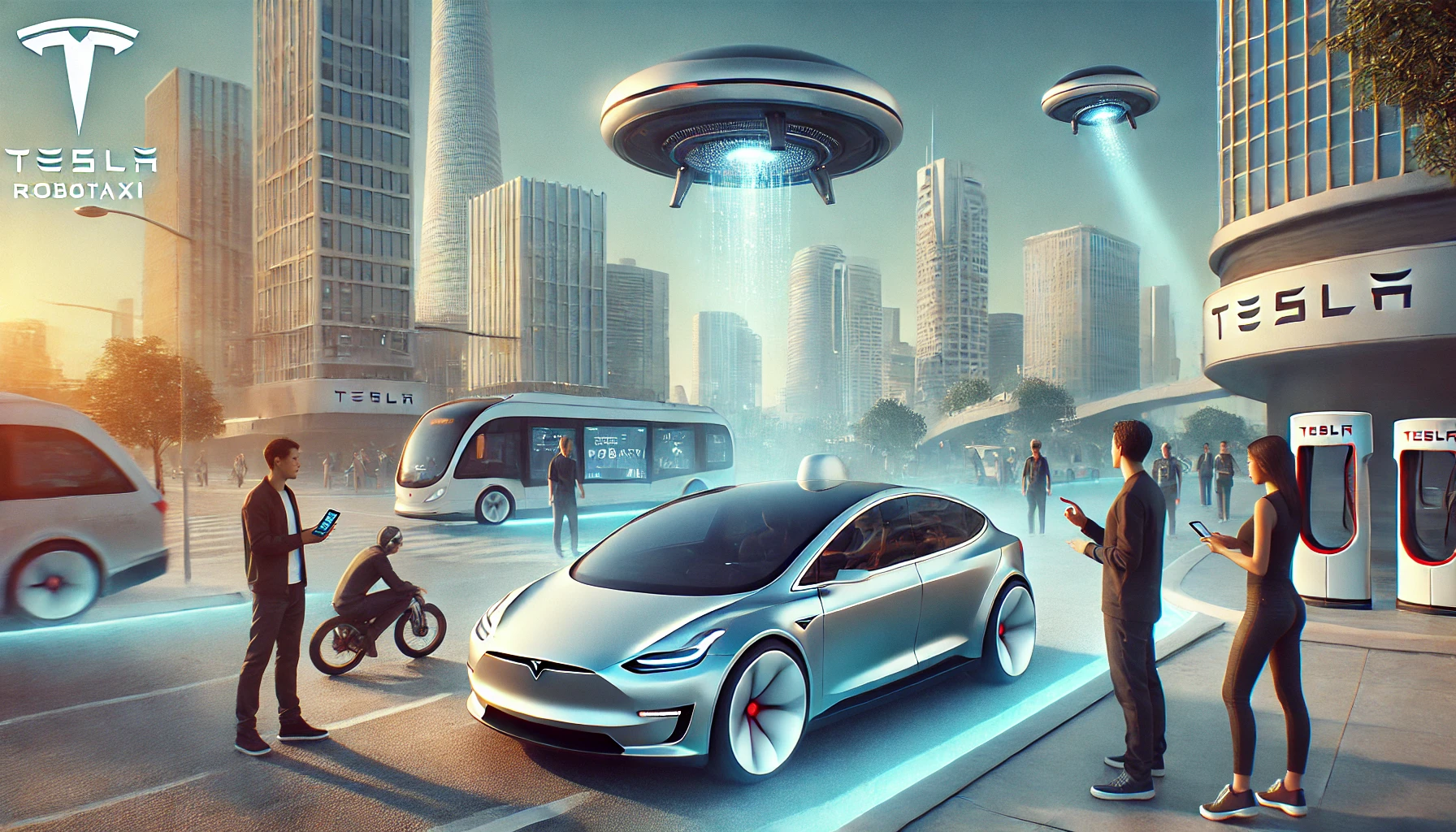 Tesla Présente Son Service Révolutionnaire de Robotaxi 